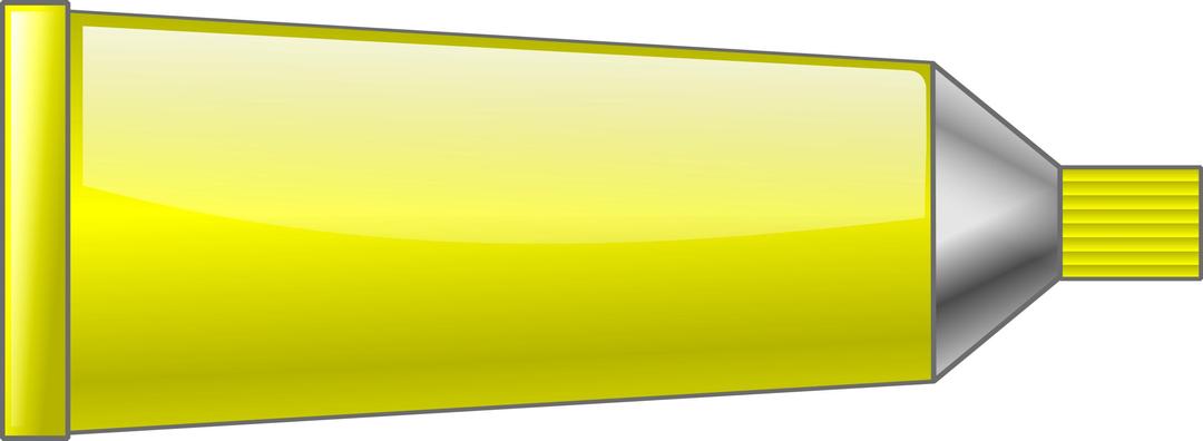 Color tube Yellow png transparent