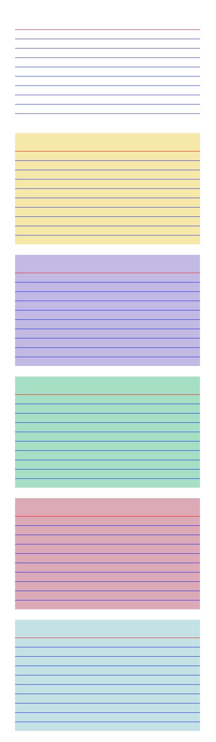 Colored and white index cards png transparent