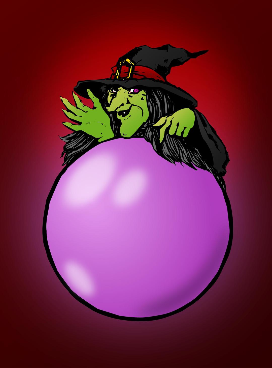 Colored: Crystal ball png transparent
