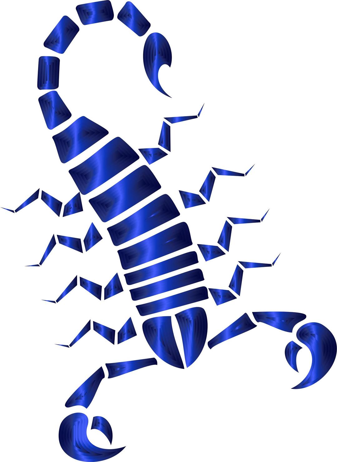 Colorful Abstract Tribal Scorpion 8 png transparent