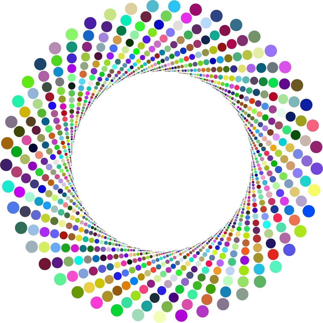 Colorful Circles Shutter Vortex 2 png transparent