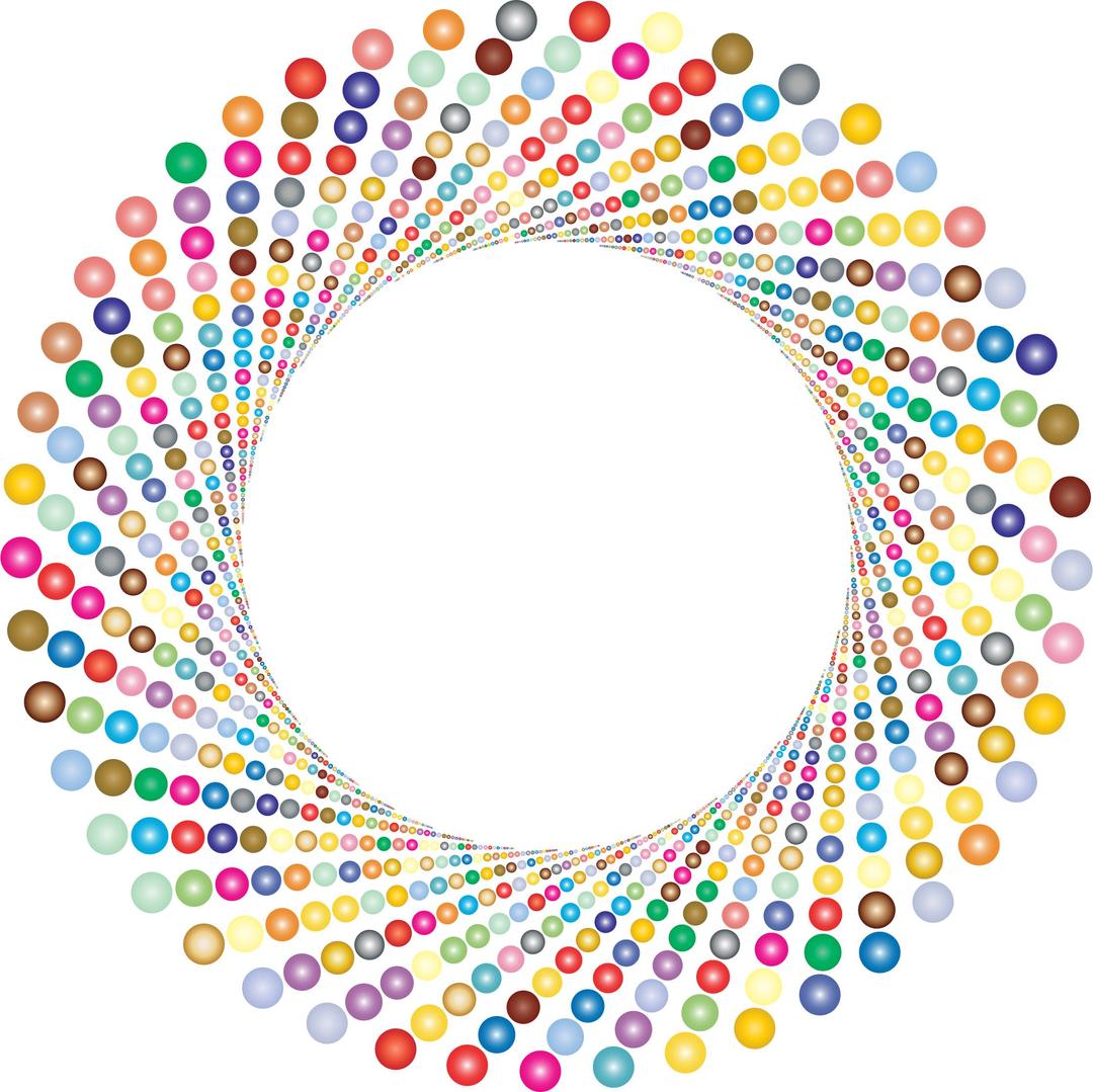 Colorful Circles Shutter Vortex 3 png transparent