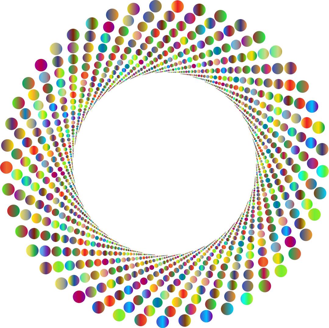 Colorful Circles Shutter Vortex 5 png transparent