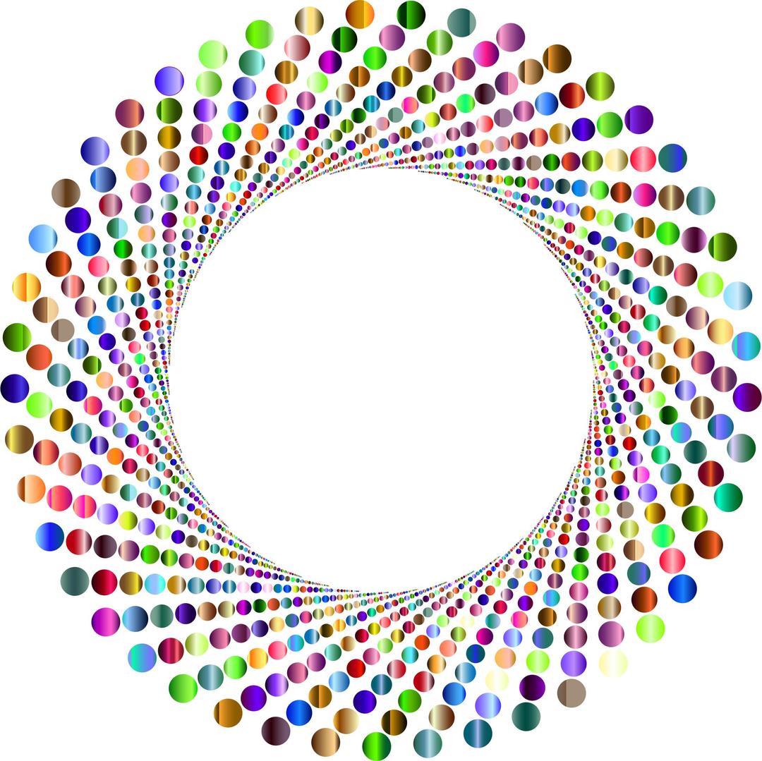 Colorful Circles Shutter Vortex 7 png transparent