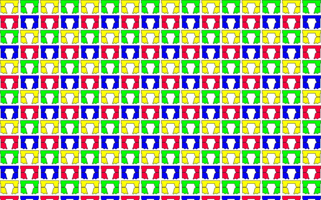 Colorful Curtains Seamless Pattern png transparent