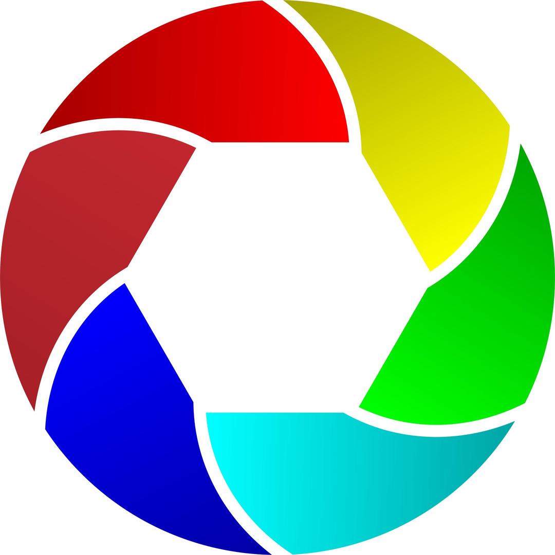 Colorful Shutter Icon png transparent
