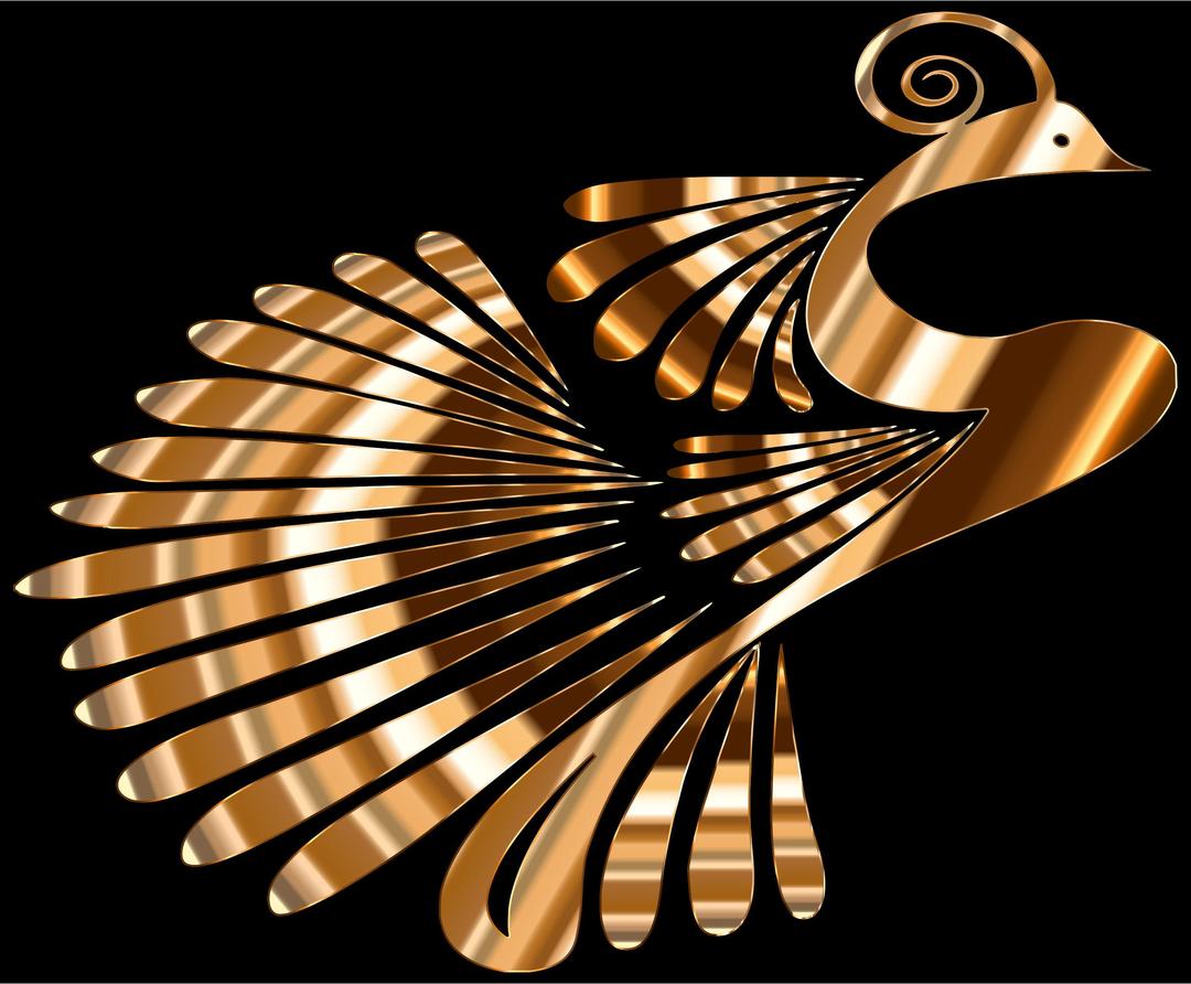 Colorful Stylized Peacock png transparent