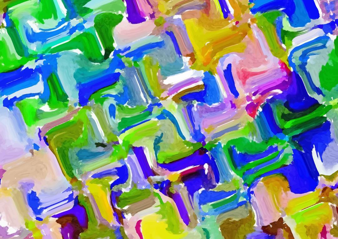 Colourful painting png transparent