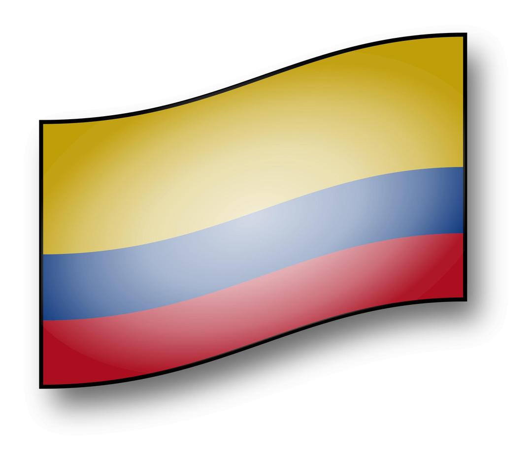 Columbia flag png transparent