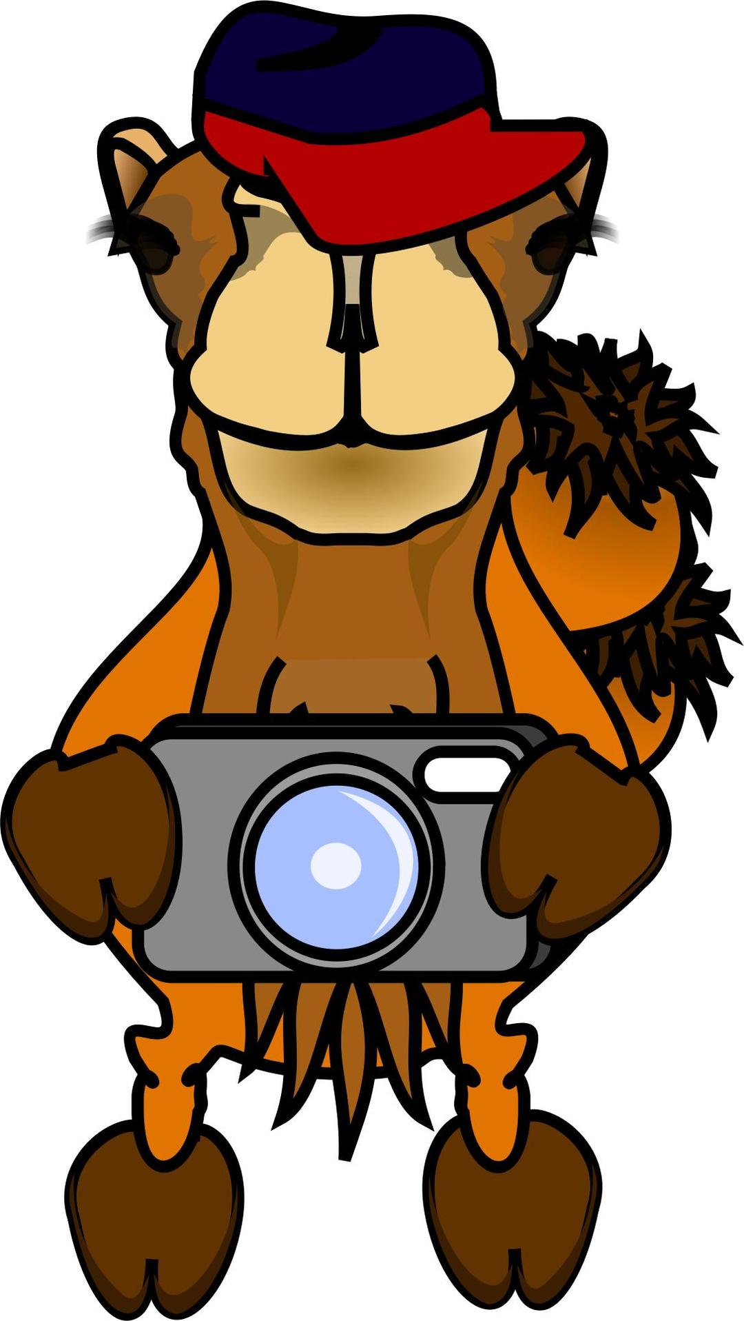 Comic Camel - Photographer png transparent
