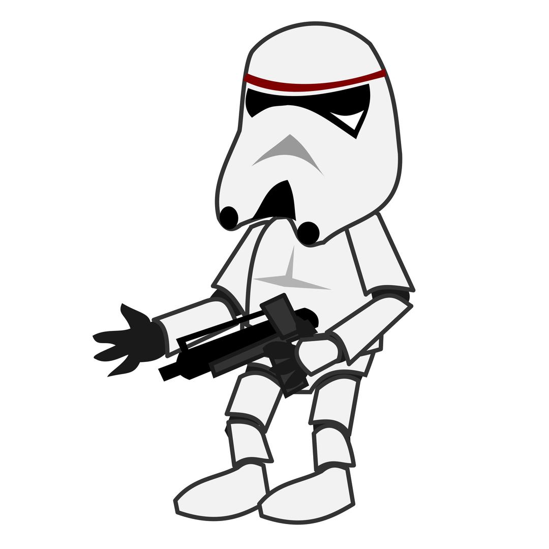 Comic characters: Stormtrooper png transparent