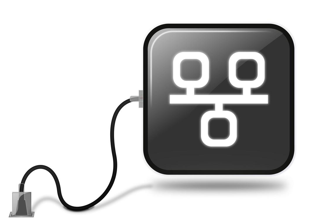 community glossy button with lan-wiring png transparent