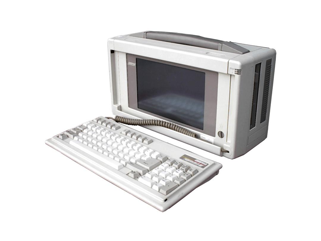 Compaq Vintage Computer png transparent