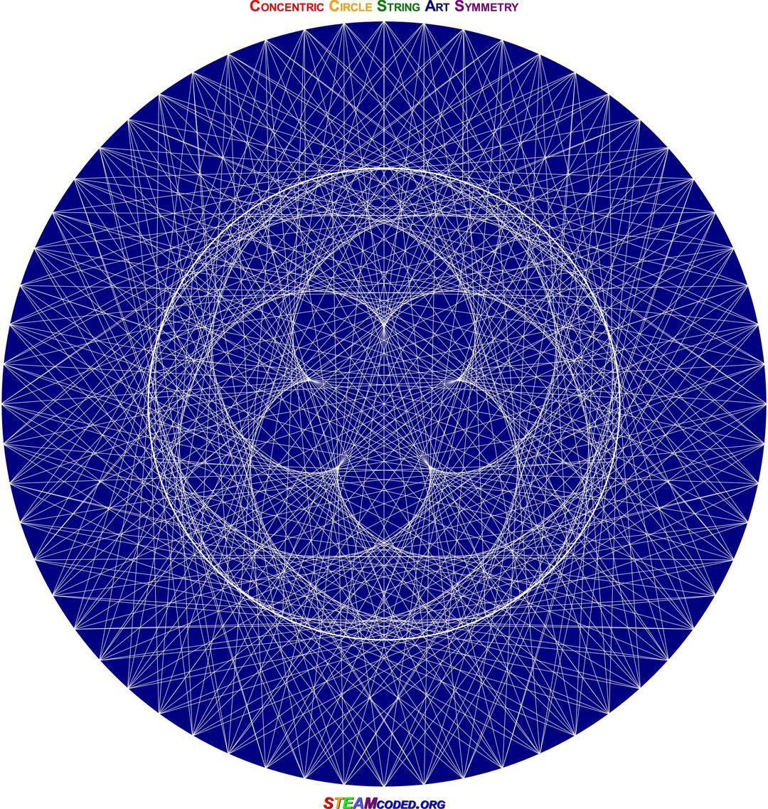 Concentric Circle Symmetry png transparent
