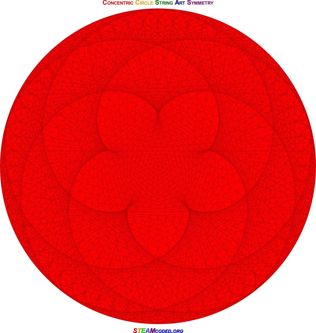 Concentric Circle Symmetry 2 png transparent