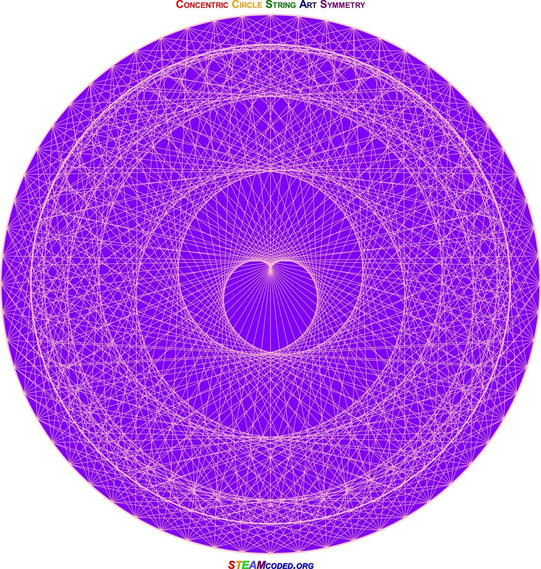 Concentric Circle Symmetry 4 png transparent