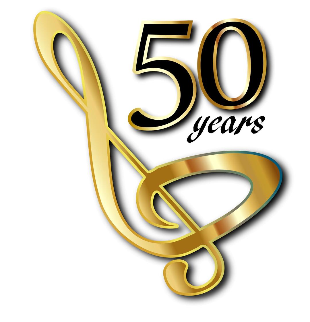 Concert Logo - Golden Jubilee png transparent