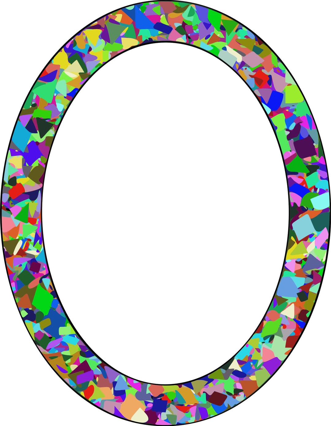 Confetti Frame 2 (Filesize Reduced Version) png transparent