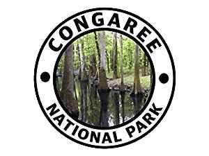 Congaree National Park Round Sticker png transparent
