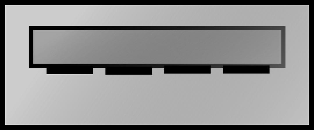 connector USB type A png transparent