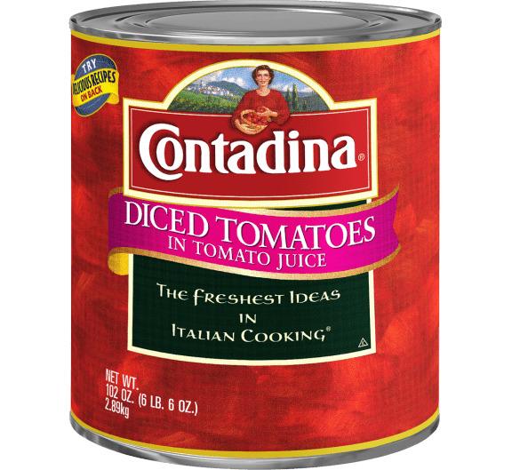 Contadina Diced Tomatoes In Tomato Juice png transparent