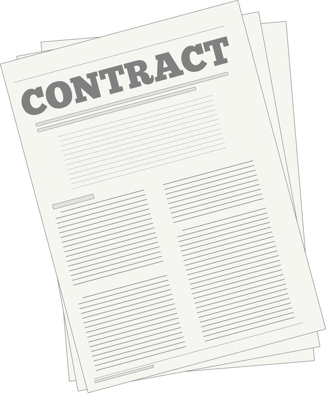 Contract png transparent