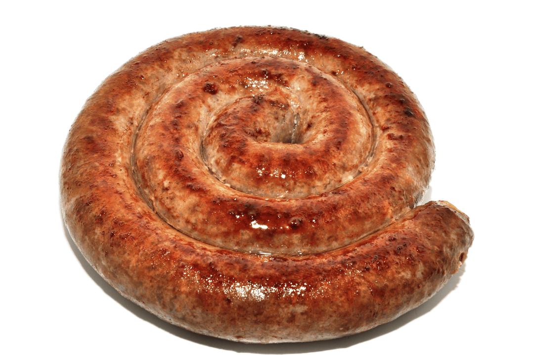 Cooked Rolled Up Sausage png transparent