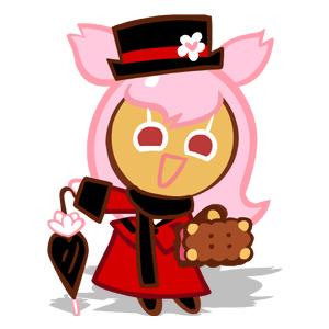 Cookie Run Cherry Blossom png transparent