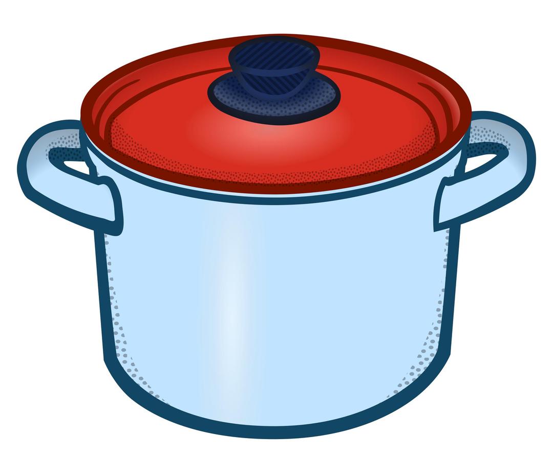 cooking pot - coloured png transparent