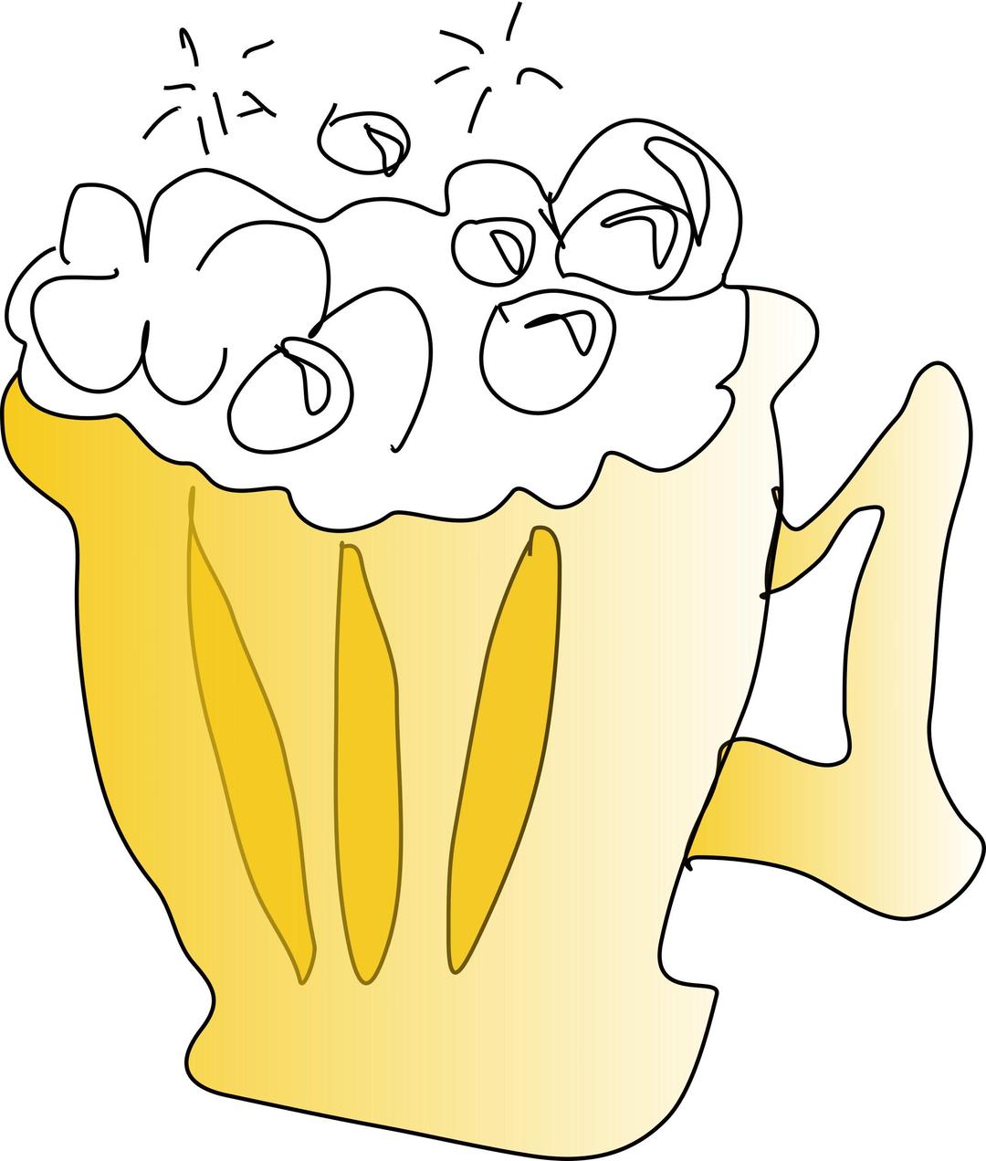 Cool Foamy Beer png transparent