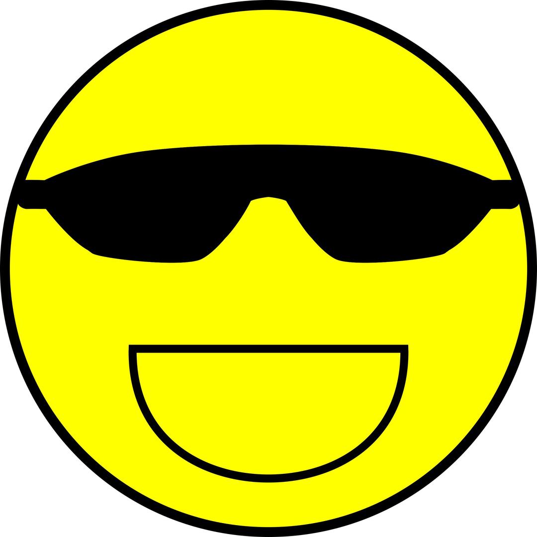 Cool Smiley png transparent