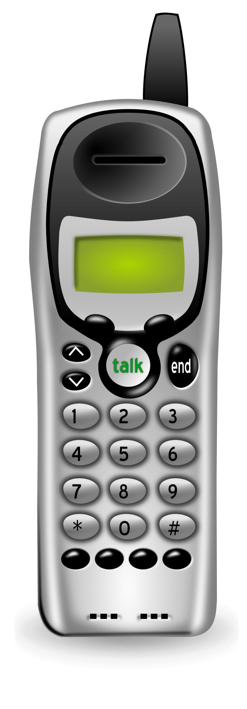 Cordless Phone (no basestation) png transparent
