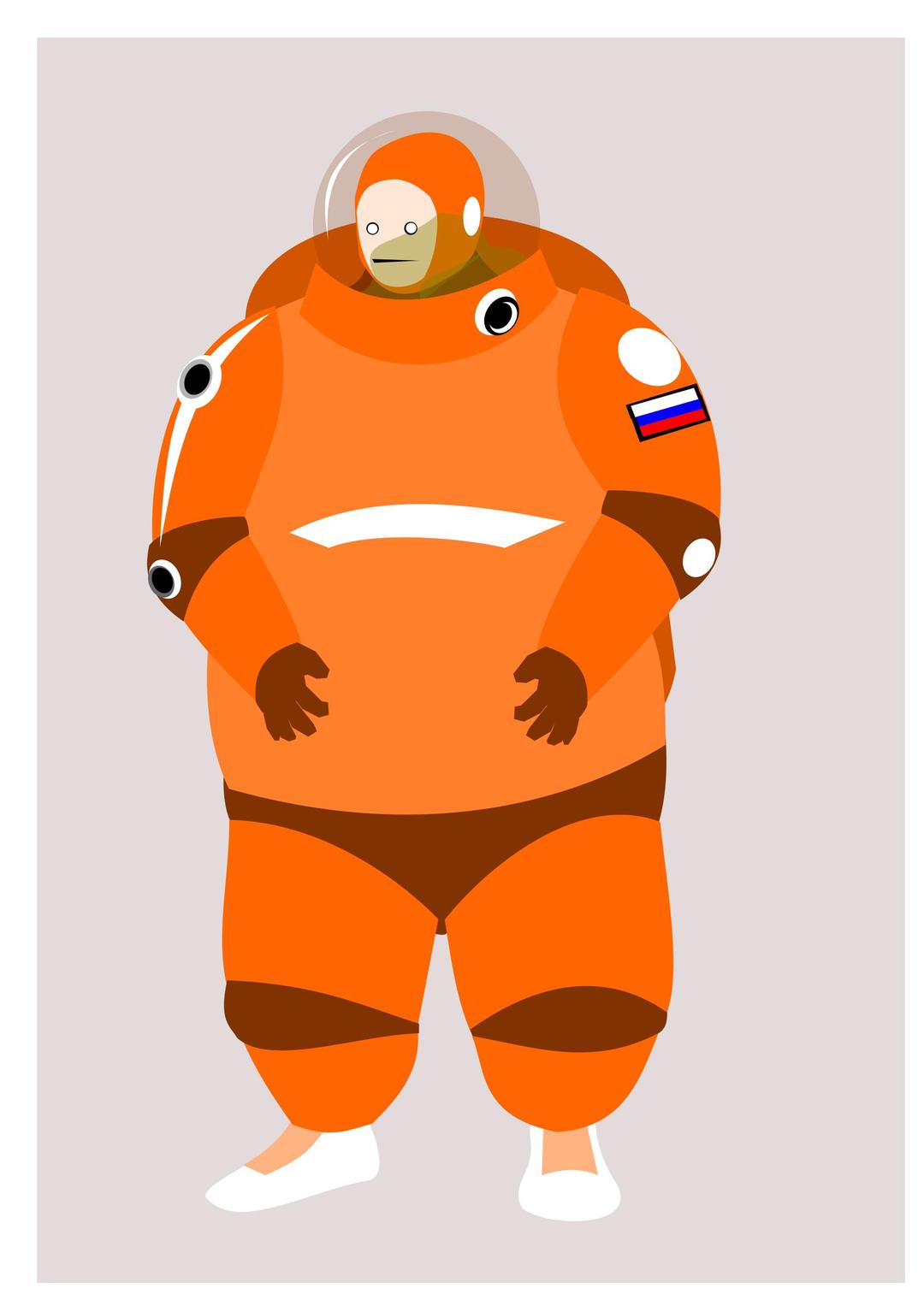 Cosmonaut png transparent