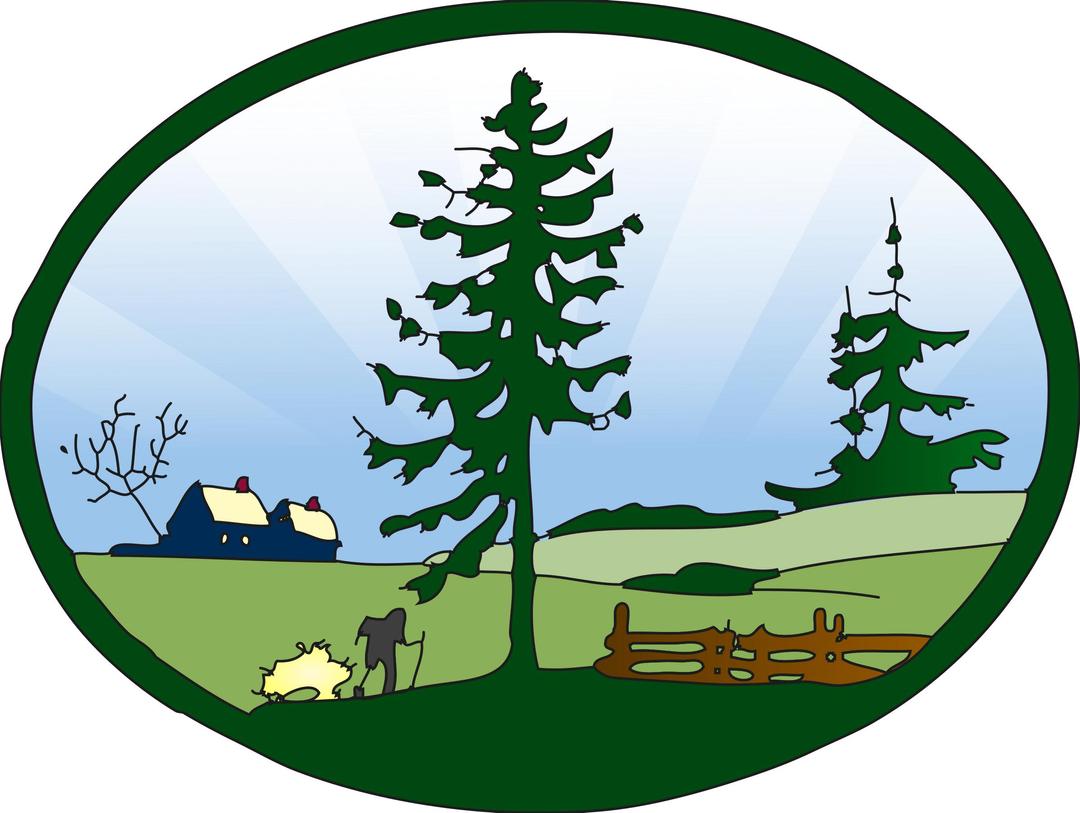 country scene redone png transparent