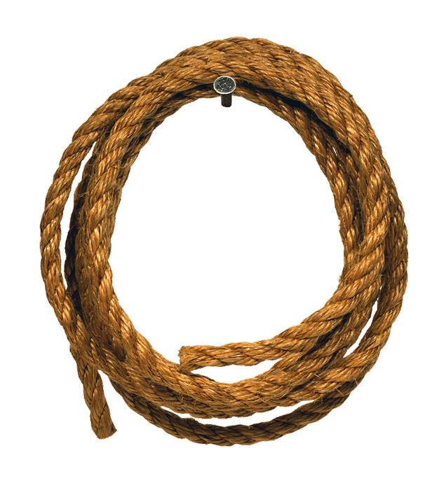 Cowboy Rope on Nail png transparent