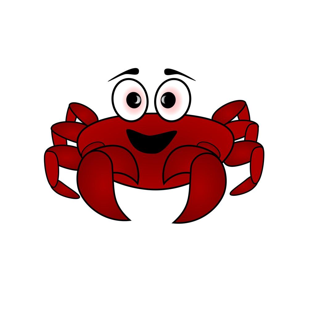 Crab Cartoon png transparent