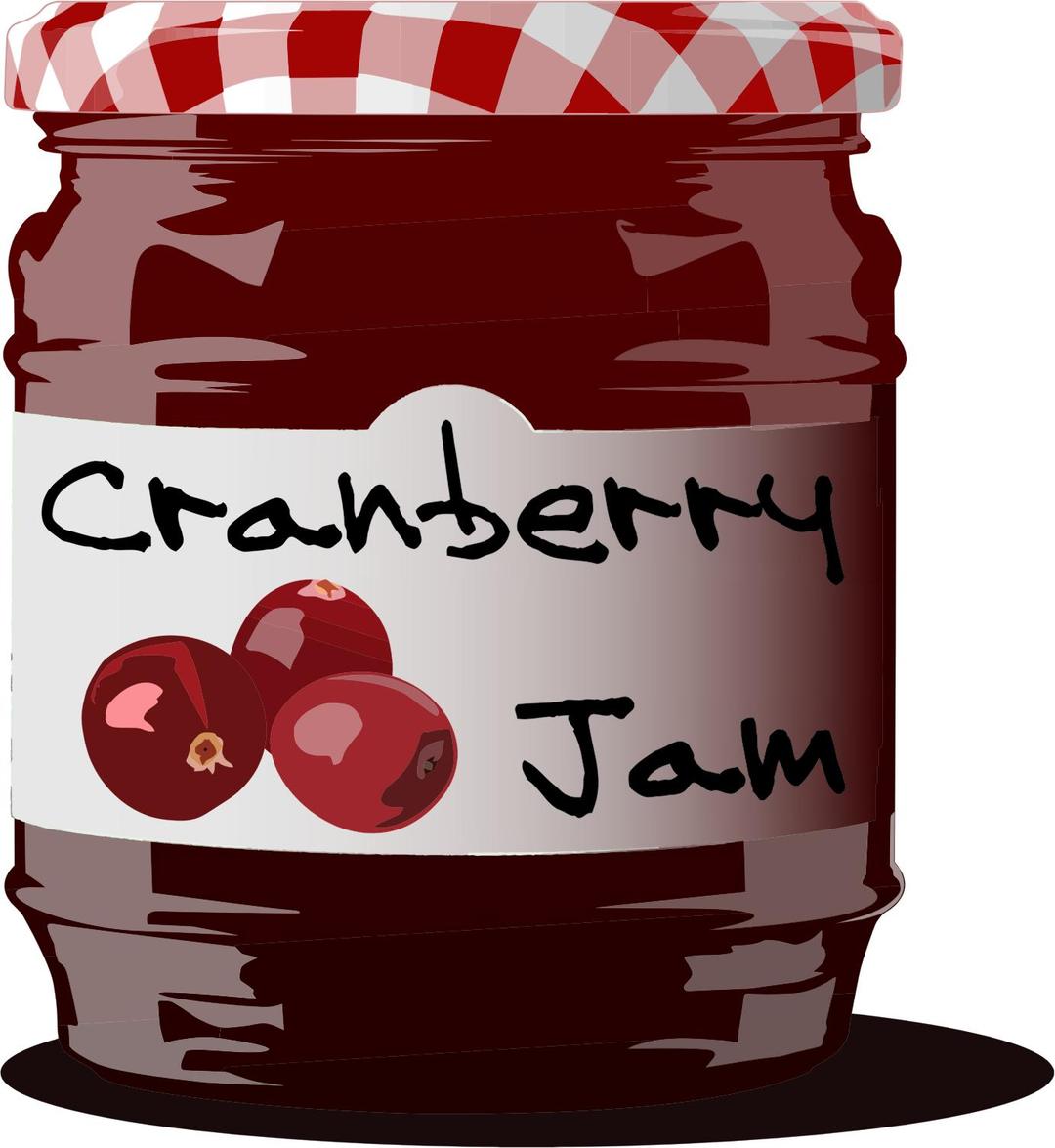 Cranberry Jam Jar png transparent