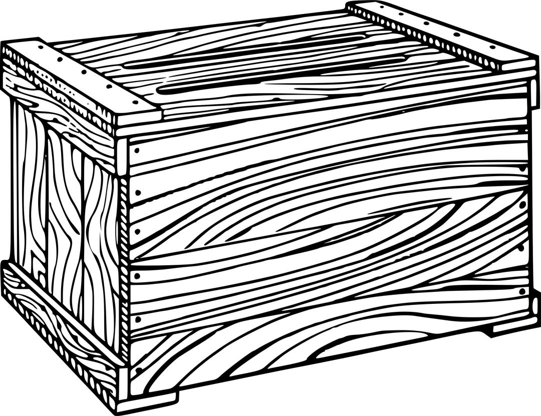Crate png transparent