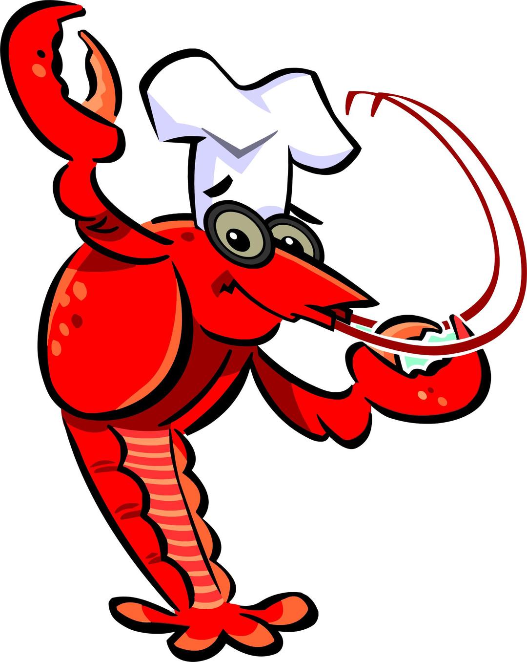 Crawfish Chef png transparent