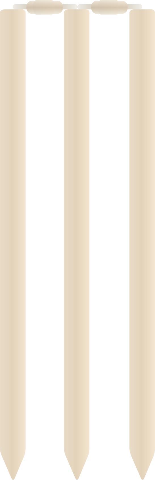 Cricket Stumps and Rails png transparent