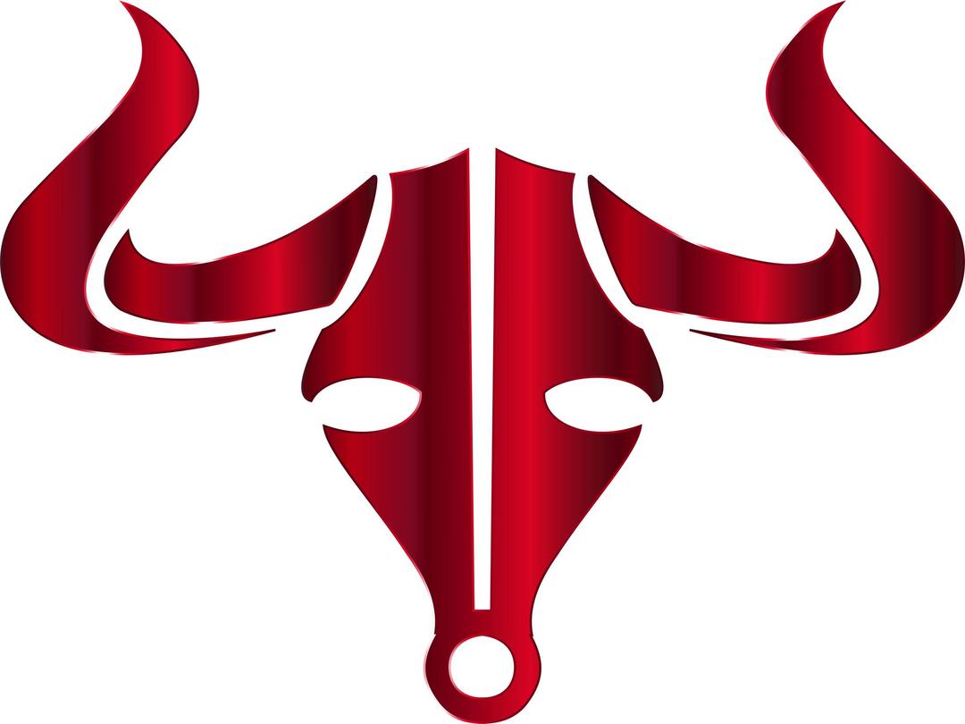 Crimson Bull Icon No Background png transparent