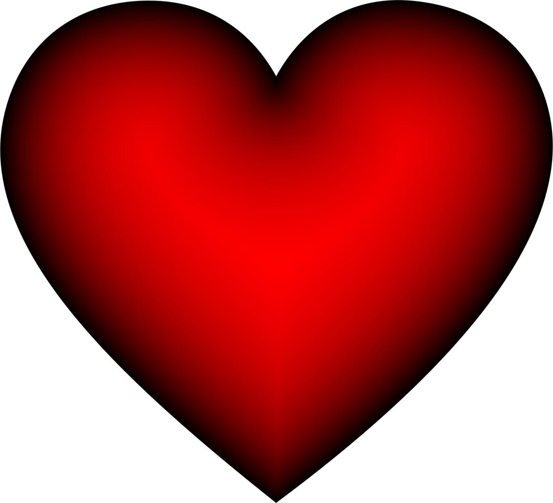 Crimson Heart png transparent