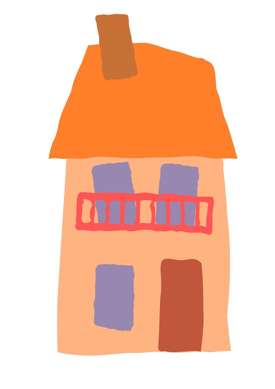 Crooked house 06 png transparent