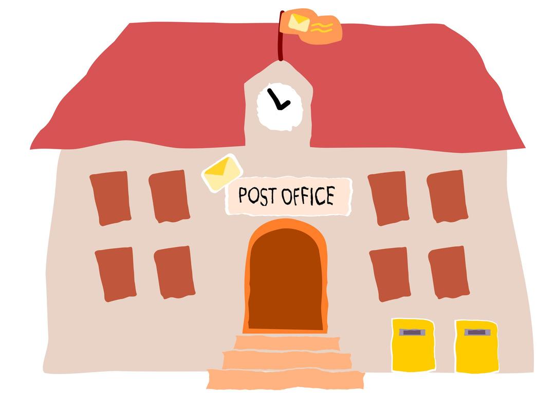 Crooked Post Office 1 png transparent