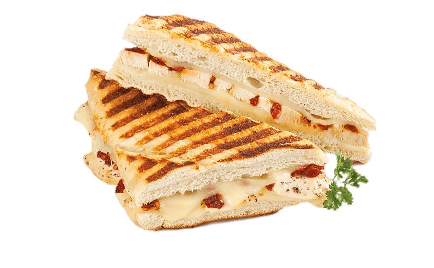 Croque Monsieur With Chicken and Mozarella png transparent