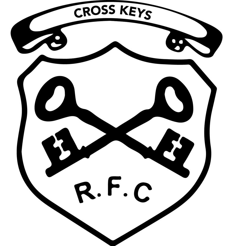 Cross Keys RFC Rugby Logo png transparent