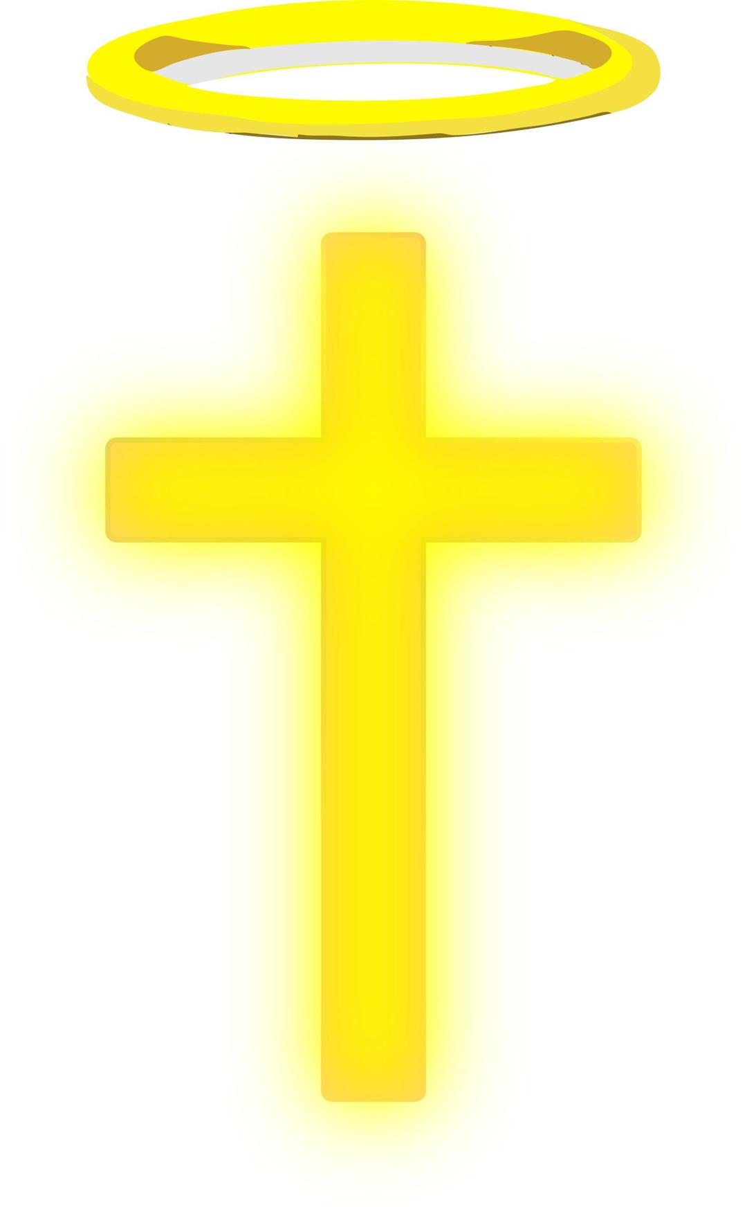 Cross With Halo png transparent
