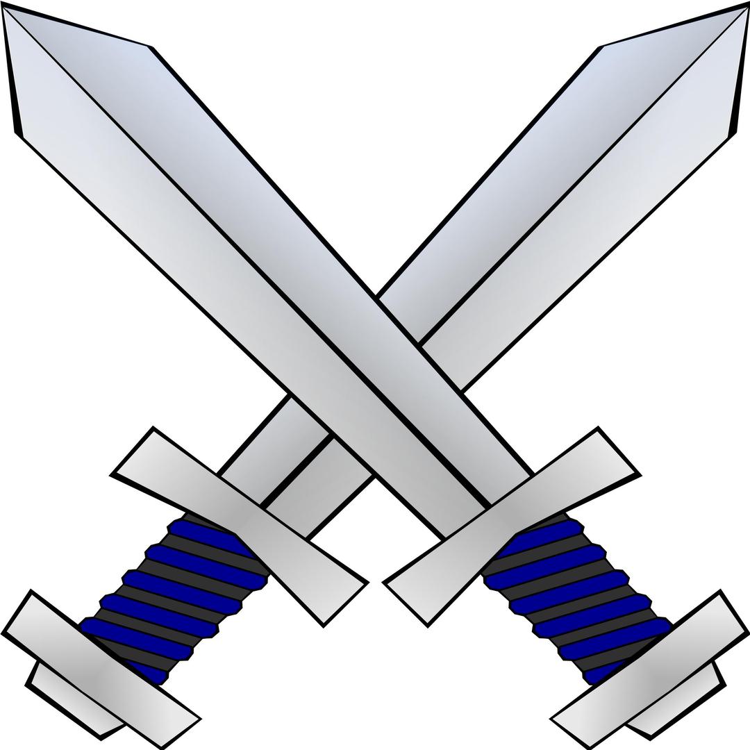 Crossed Swords png transparent