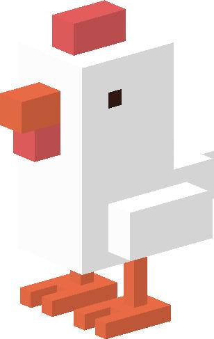 Crossy Road Chicken png transparent