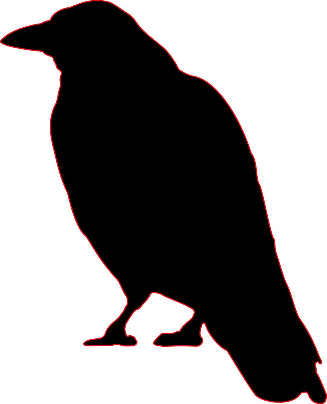 crow png transparent